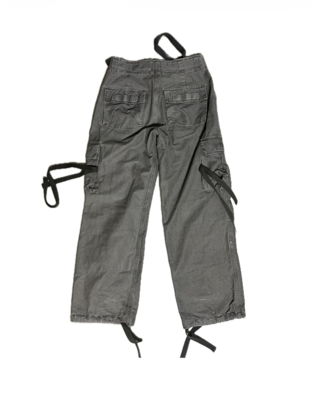 [주말동안]Tex Wide Work Pants (Washed Khaki) 상품이미지3