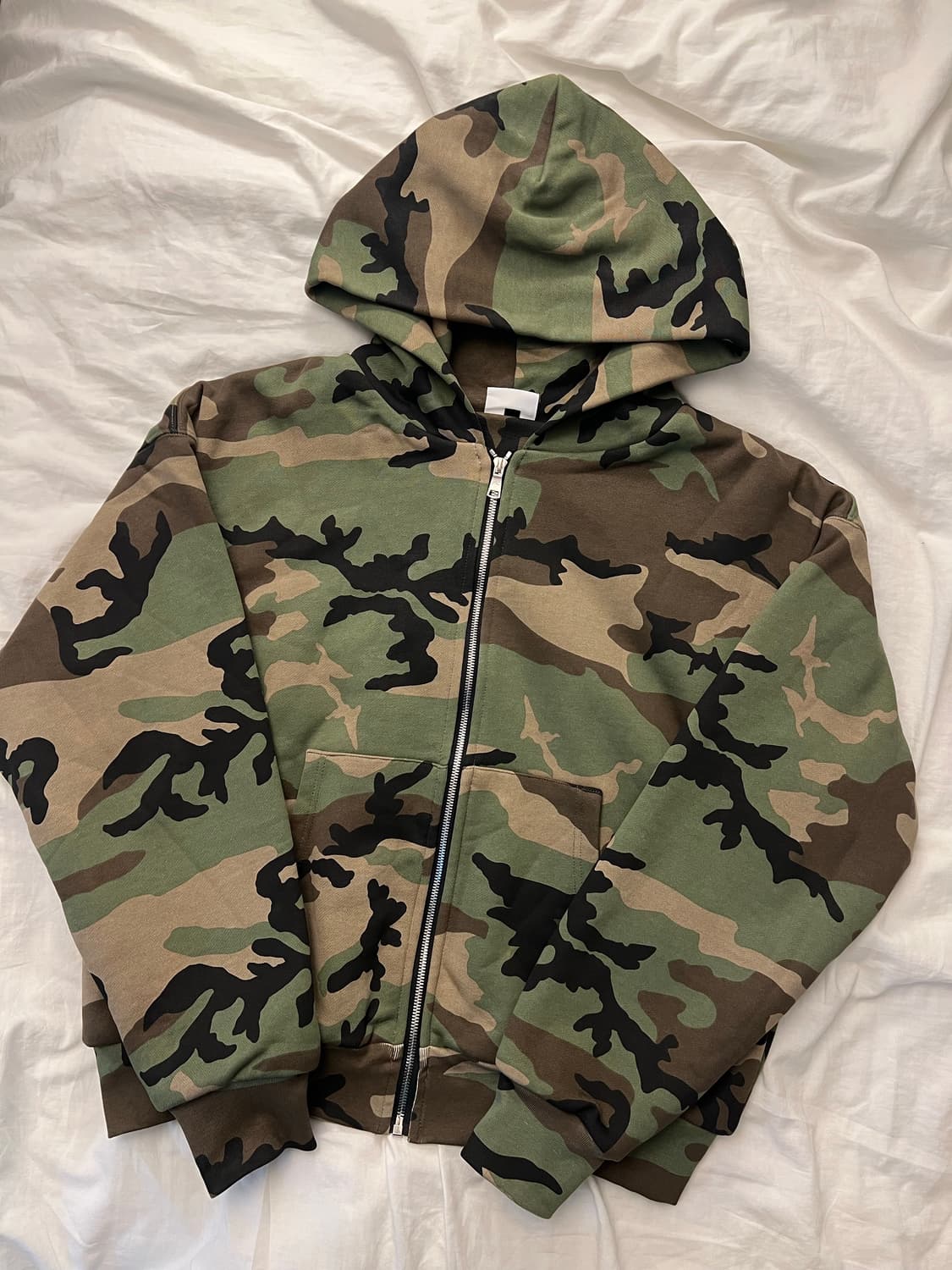 zicmade 카모 후드집업 L 새제품 상품이미지5