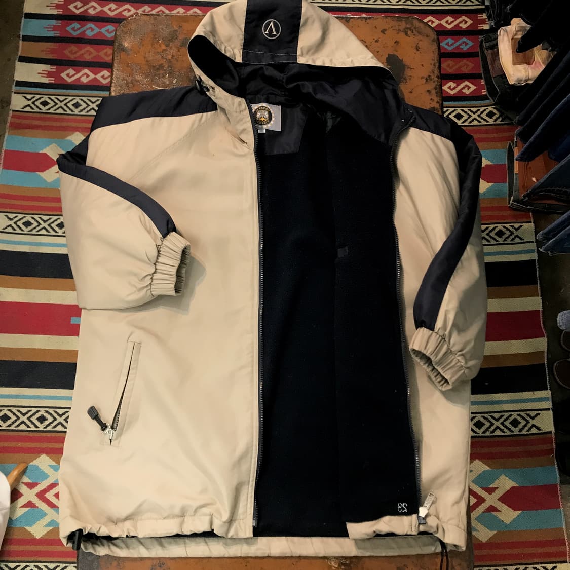 알프레도 베르사체 베이지 후디 점퍼 남성 110 사이즈  상품이미지6