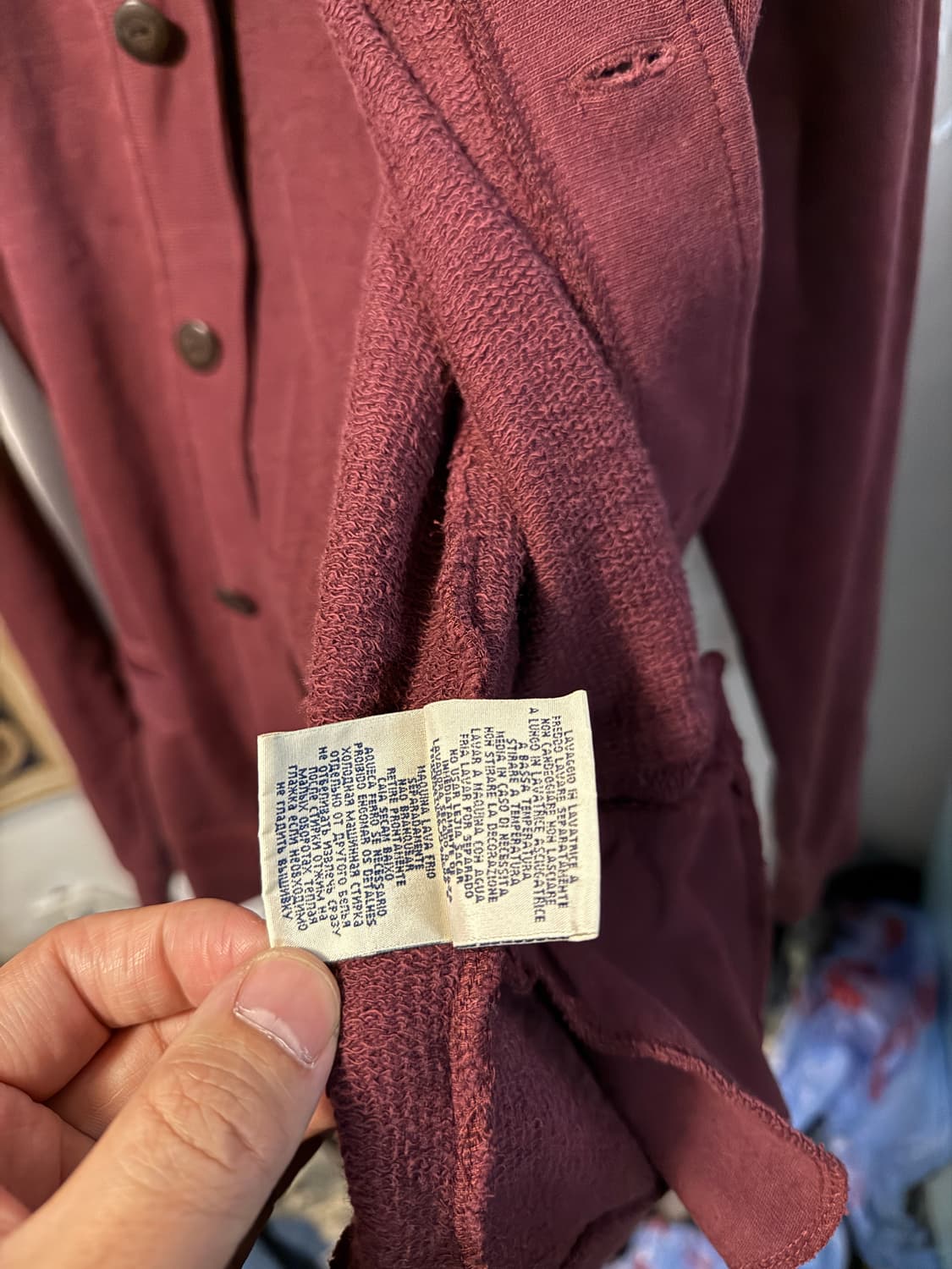 랄프로렌 럭비 숄카라 가디건 s 상품이미지7