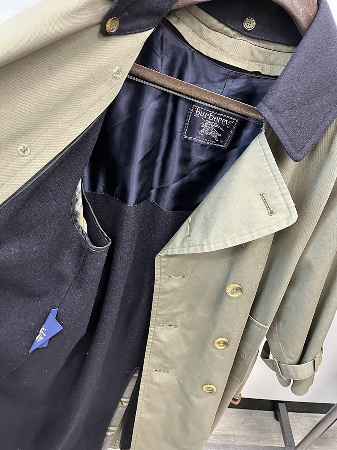 95-100) 버버리 원패널 트렌치코트 상품이미지9