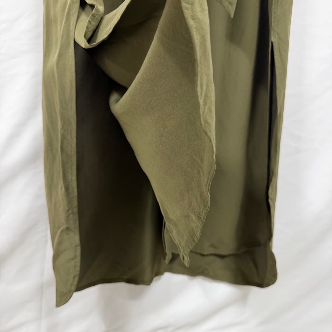 폴로랄프로렌 벨티드 실크 셔츠 원피스 상품이미지6