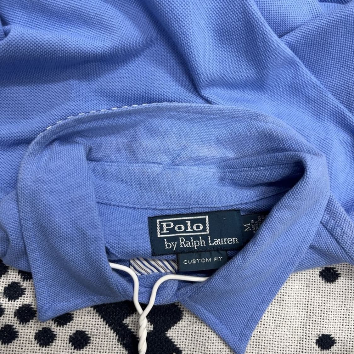 폴로 랄프로렌 커스텀핏 포켓 반팔카라티 M P00058 상품이미지5