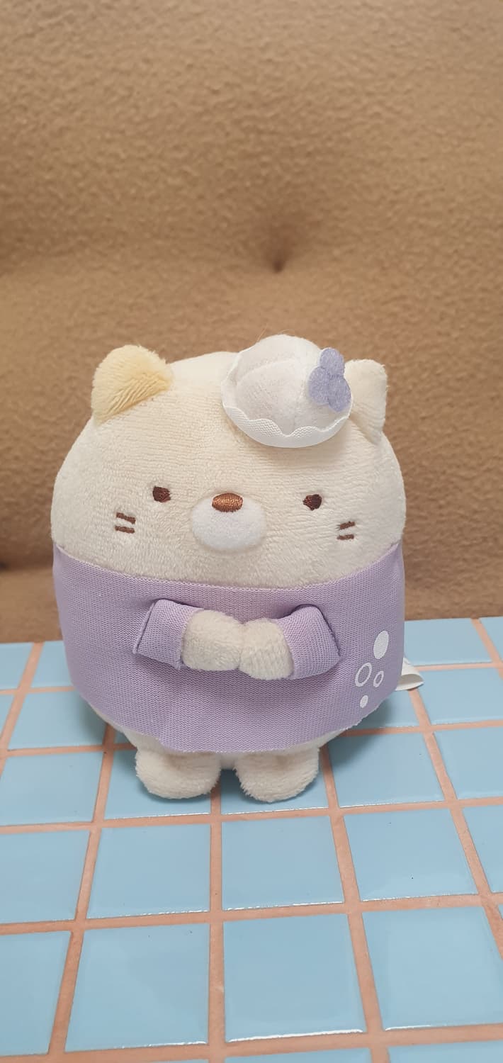 스밋코구라시 feat23 쿠지 f상 블루베리네코인형 9cm 상품이미지1