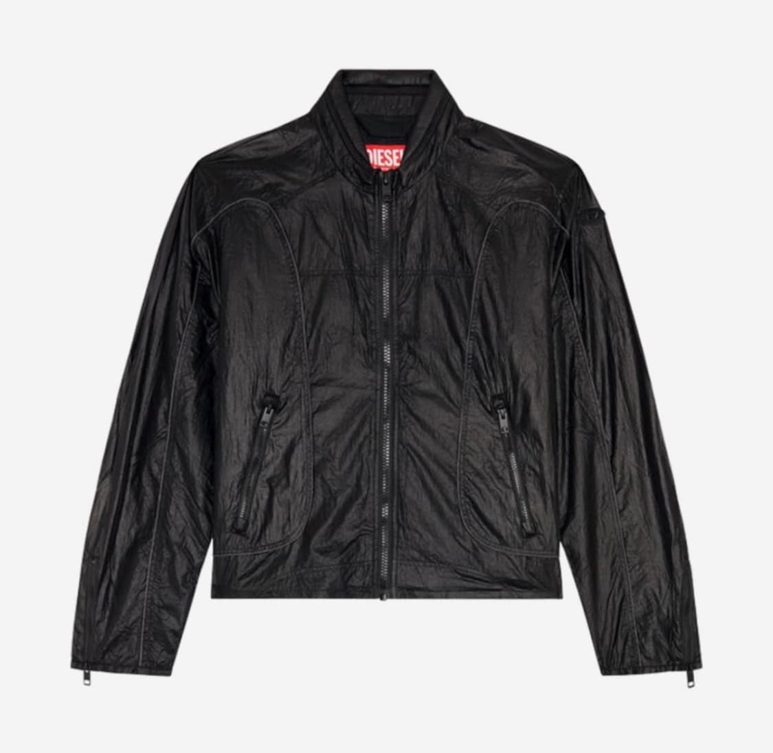 52, 54, XL 디젤 콘트라스트 나일론 자켓 블랙 구합니다 상품이미지1