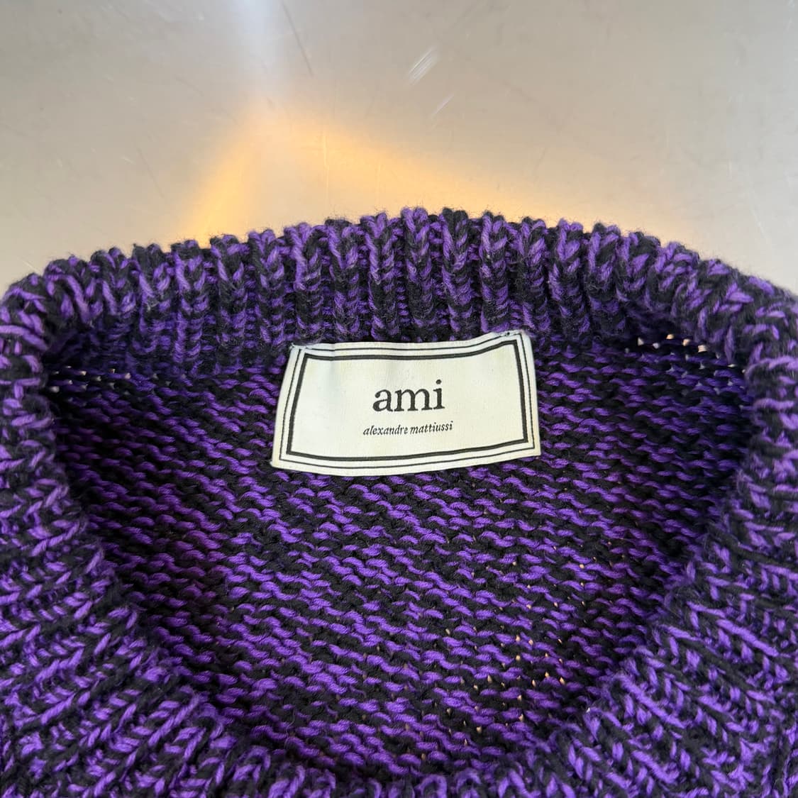 [리오브전포점] 아미 인타르시아 울 니트 상품이미지4