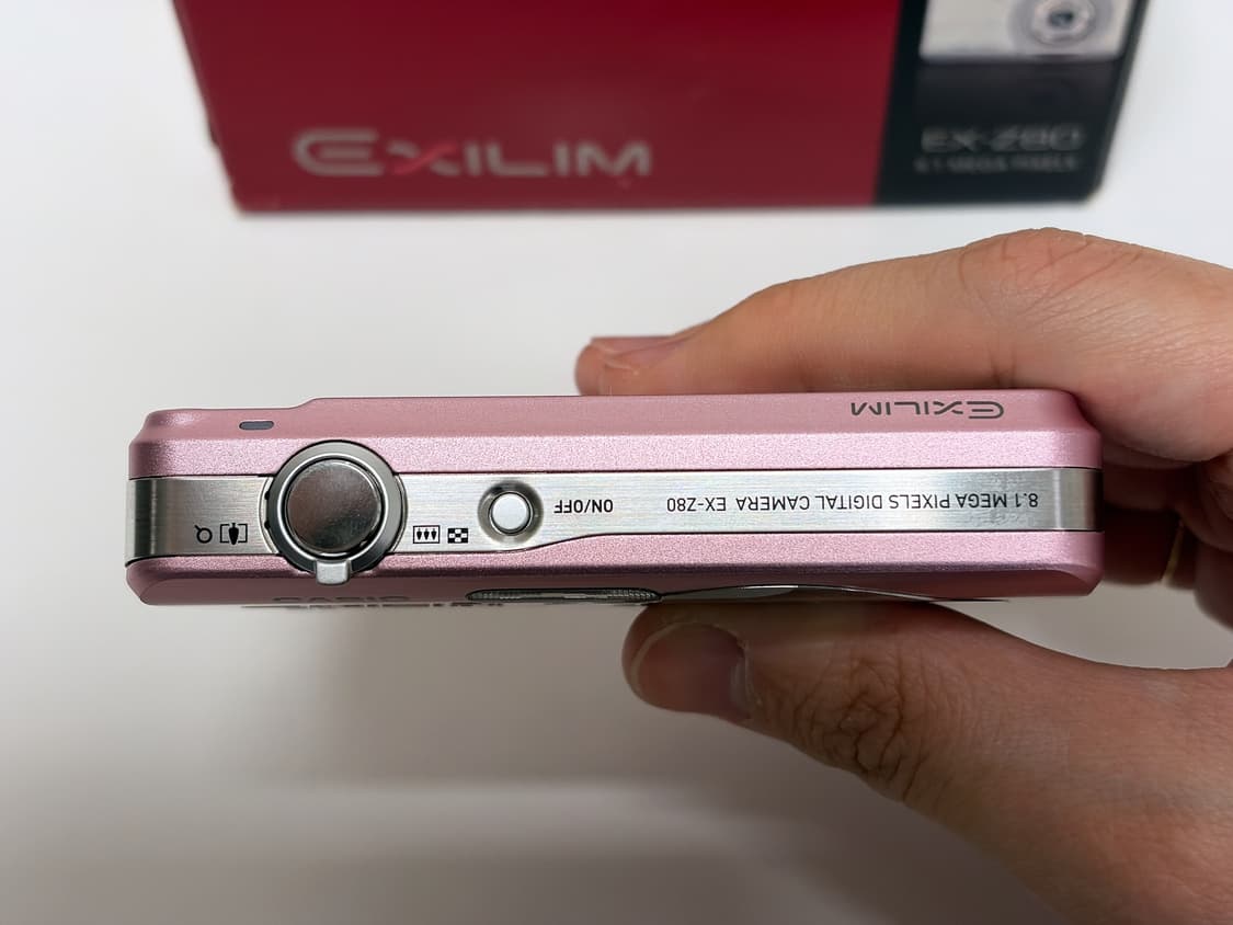 (풀박) 카시오 엑슬림 Z80 딸기우유 디카 하트 포커스 상품이미지5