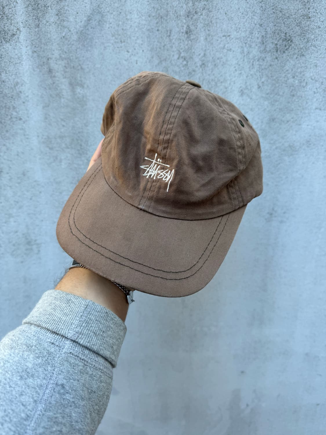 90s 스투시 Script Logo 볼캡 상품이미지2