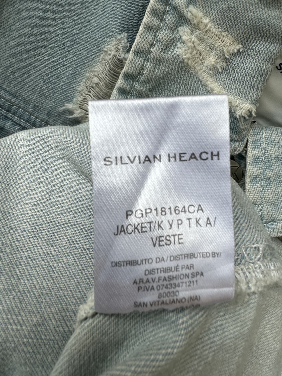 새상품 컨디션Silvian Heach 데님 자켓 원피스XXS(44사이즈) 상품이미지6