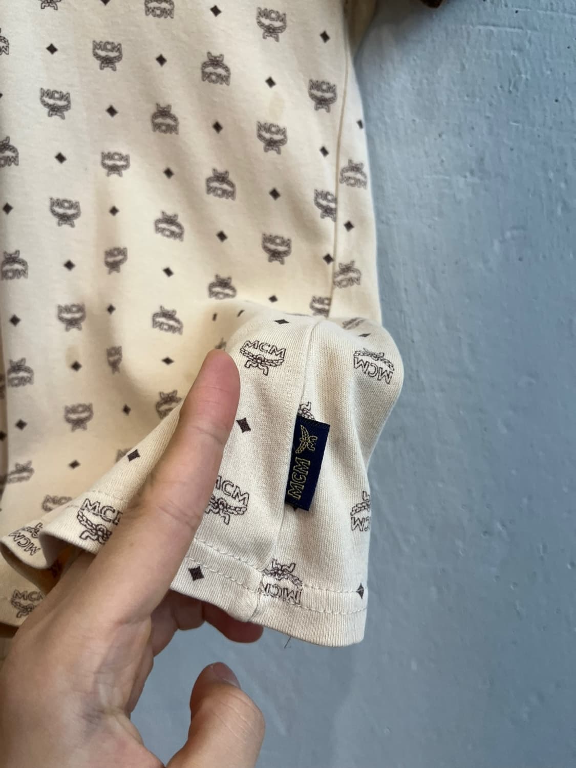 MCM 모노그램 반팔 링거티 우먼즈 Made in JAPAN 상품이미지5