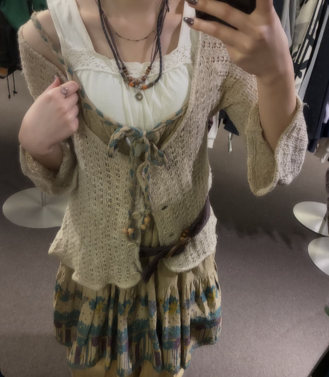 Grunge Fairy Look 🪶🩶 상품이미지4