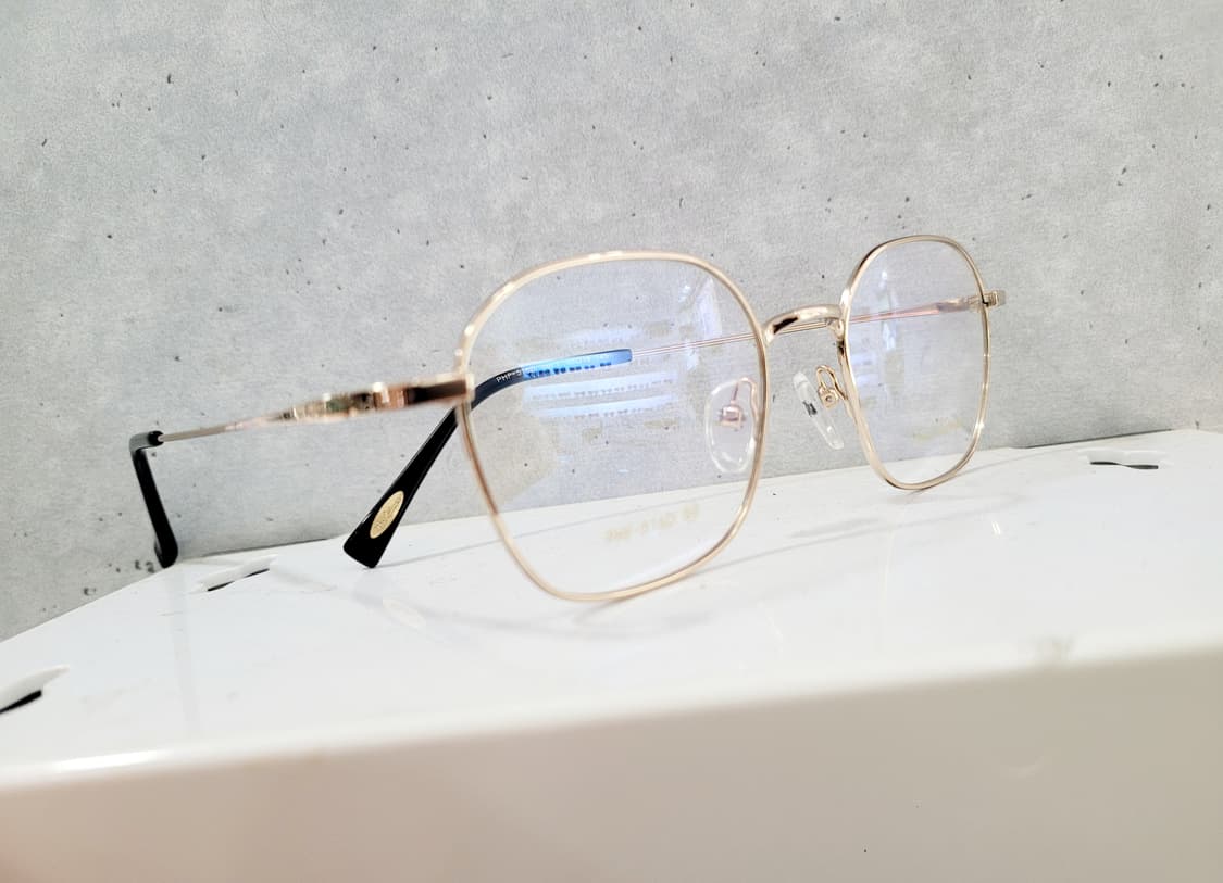 PHF-516D 폴휴먼 안경(골드사각메탈) 상품이미지6