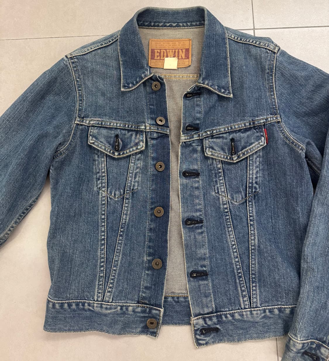 일본 빈티지 Edwin 데님자켓 xs 상품이미지1