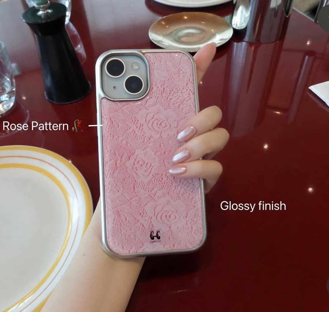 체인시티 Rose Lace Case 아이폰14 상품이미지1