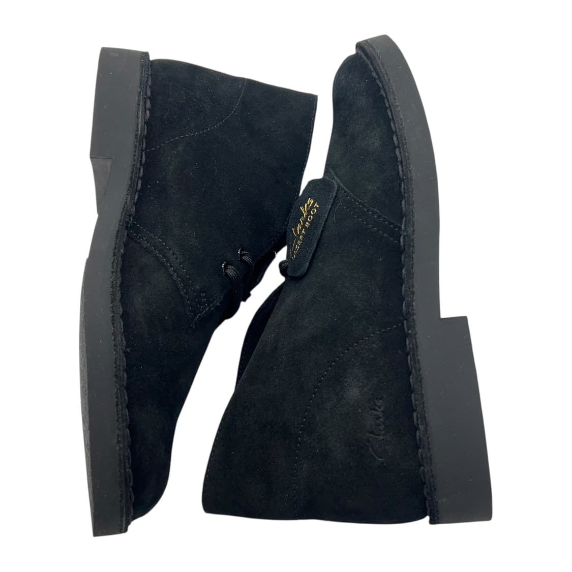 250 클락스 데저트 부츠 스웨이드 블랙 상품이미지3