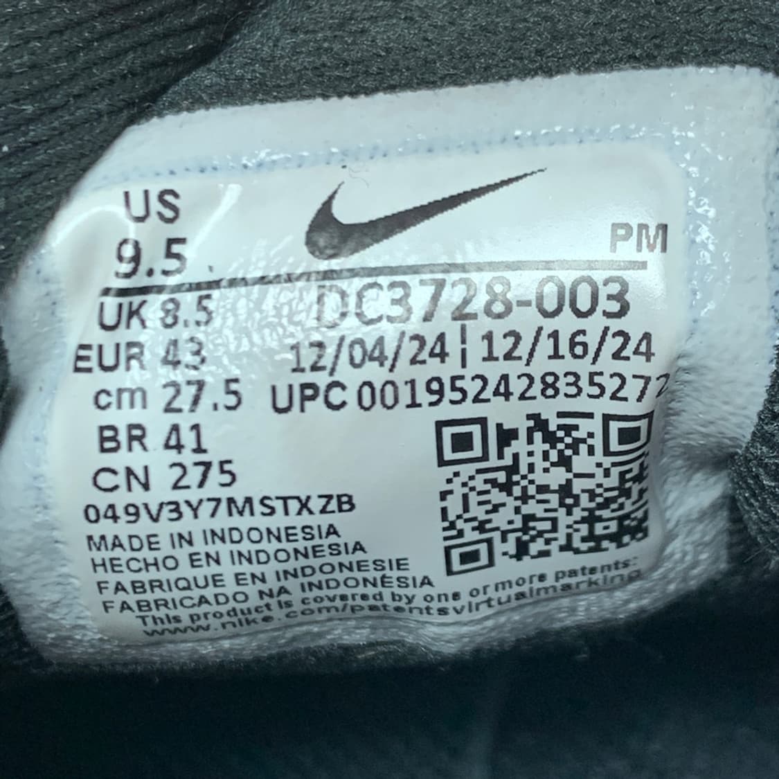 [275/정품] NIKE 나이키 레볼류션6 남성 운동화신발 상품이미지8