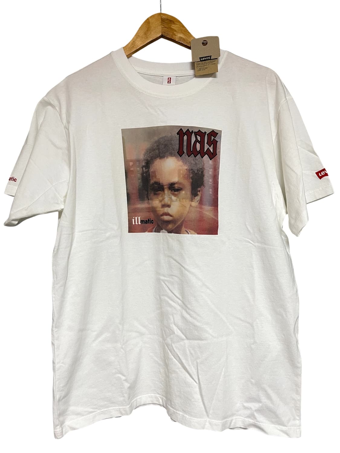 리바이스 X나스 밴드 티셔츠 상품이미지3