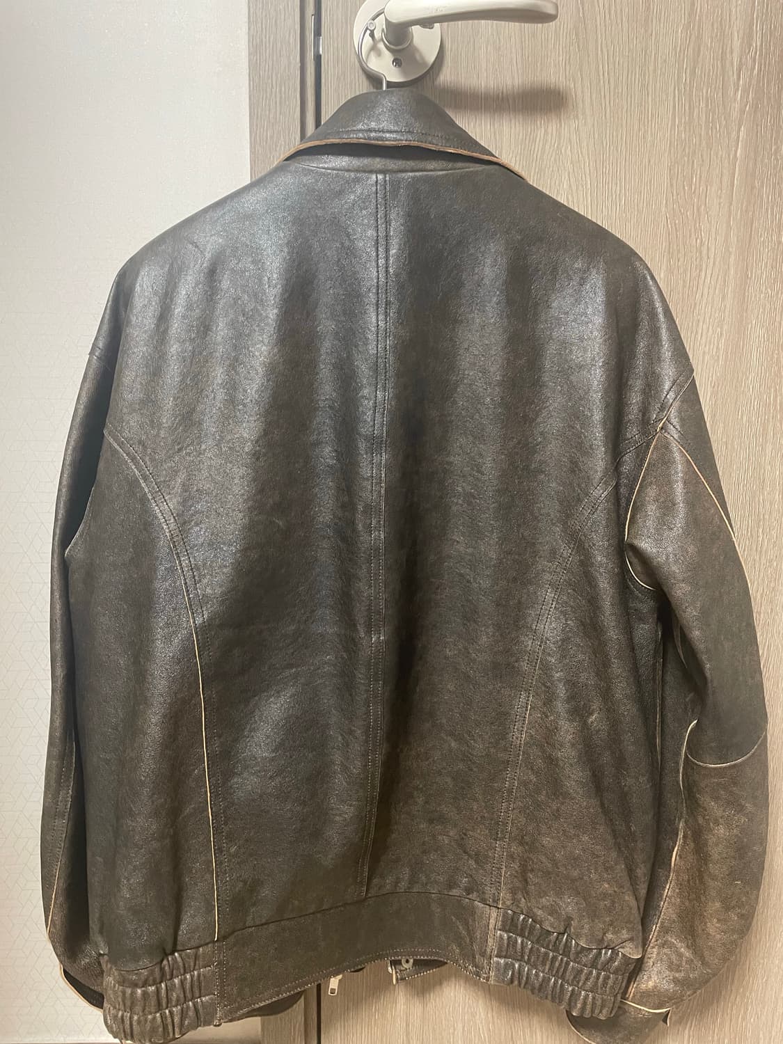 도프제이슨 커브드 컷오프 커브드 봄버 자켓 상품이미지2