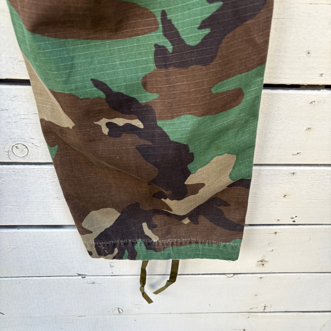 Vintage 오리지날 미군 우드랜드 립스탑 BDU 바지 상품이미지7