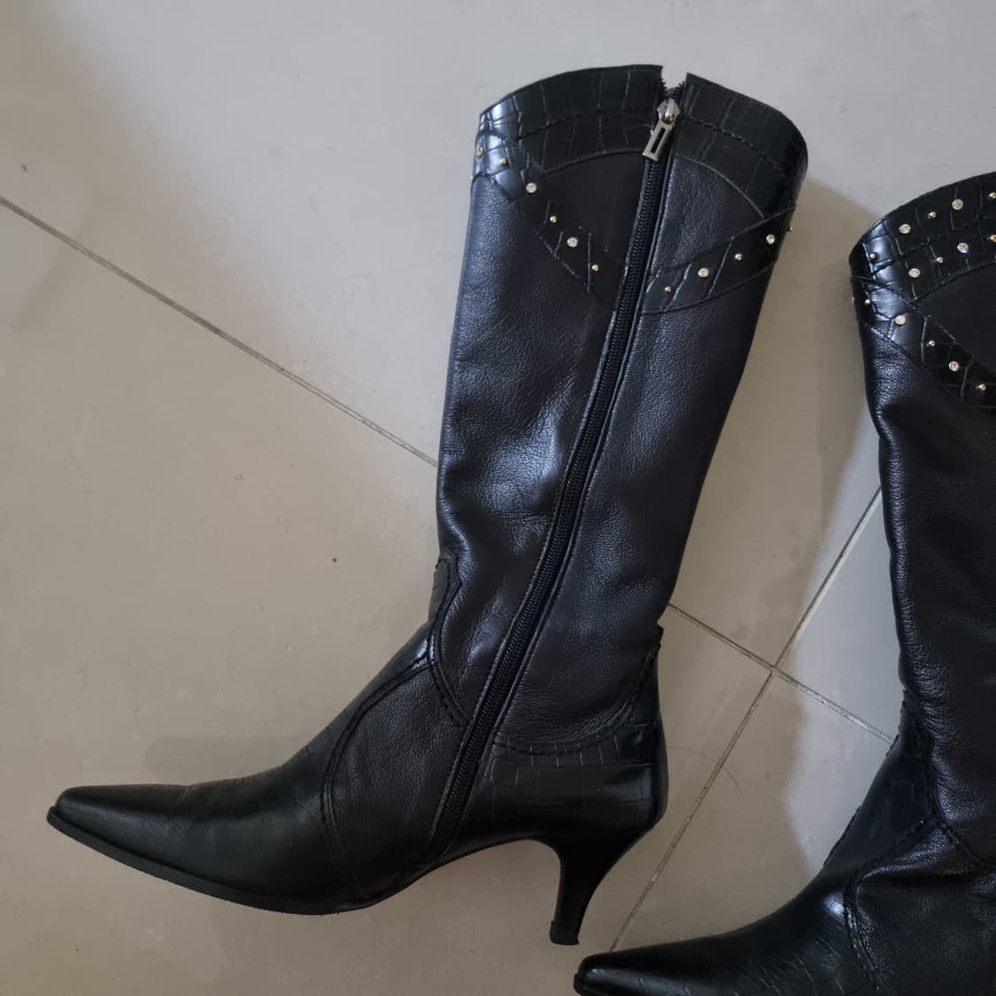 250)닥스 소가죽부츠 상품이미지2