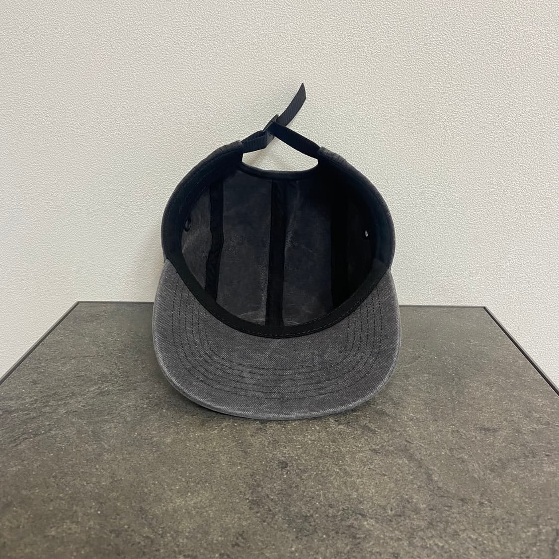 (OS) 슈프림 박스로고 캠프캡 모자 스톤 워시드 블랙 상품이미지5