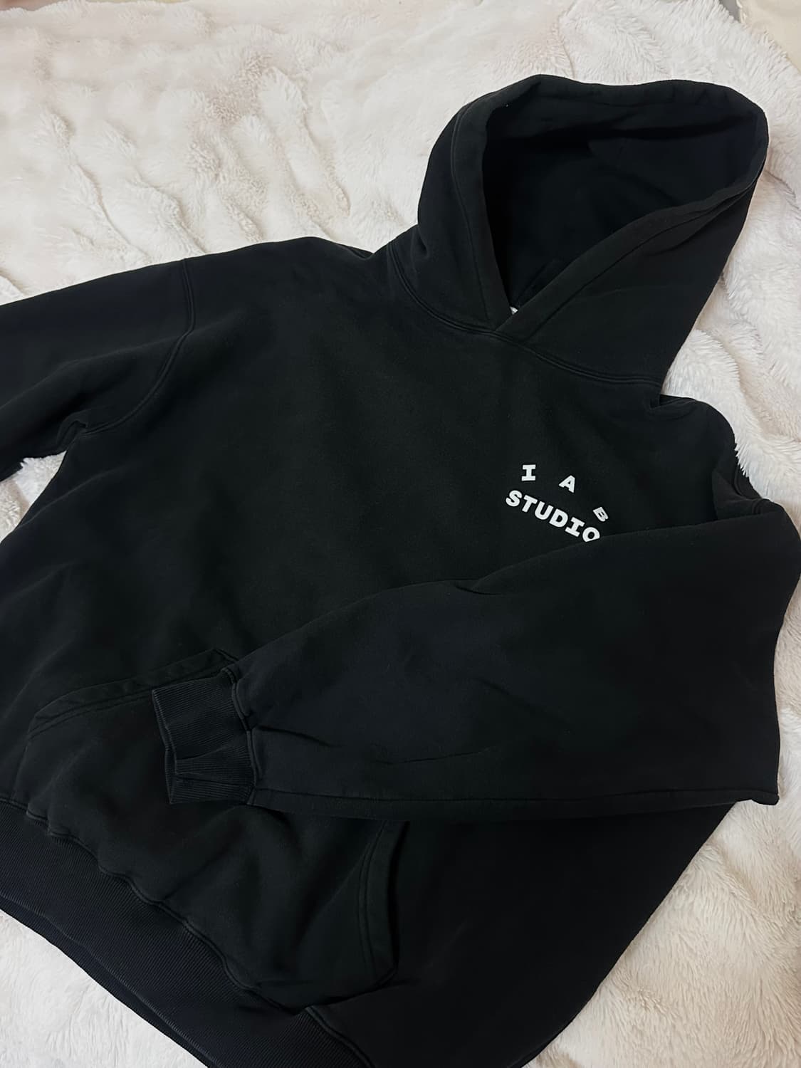 아이앱스튜디오 블랙 후드티 IAB STUDIO 상품이미지2