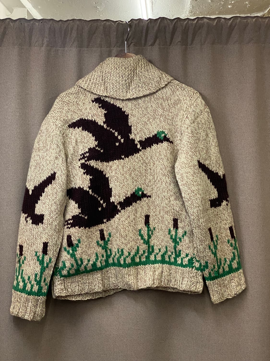 60s 코위찬 니트 집업 상품이미지5