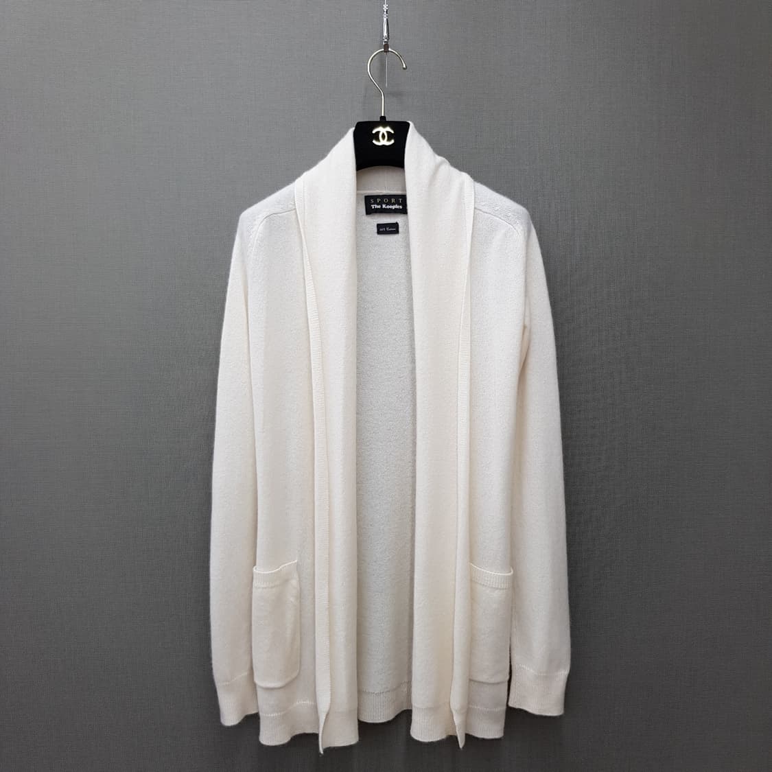 The Kooples 100% 캐시미어 오픈형 가디건 XS 상품이미지1