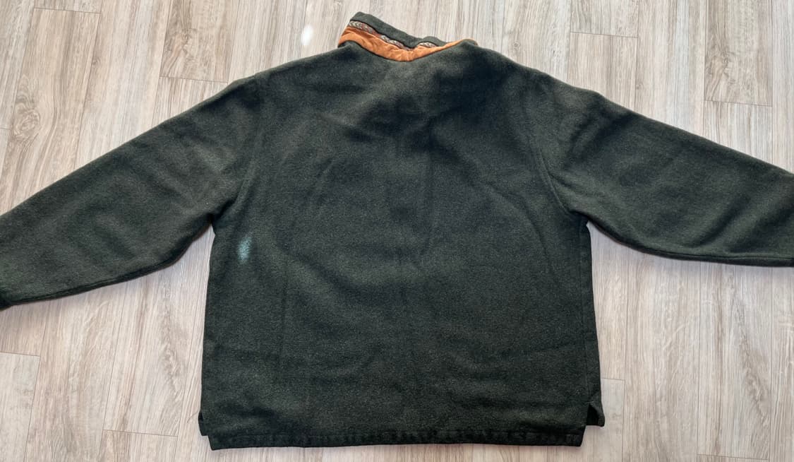 90s 남여공용 울리치 울 에스틱 하프집업 m-L 상품이미지6