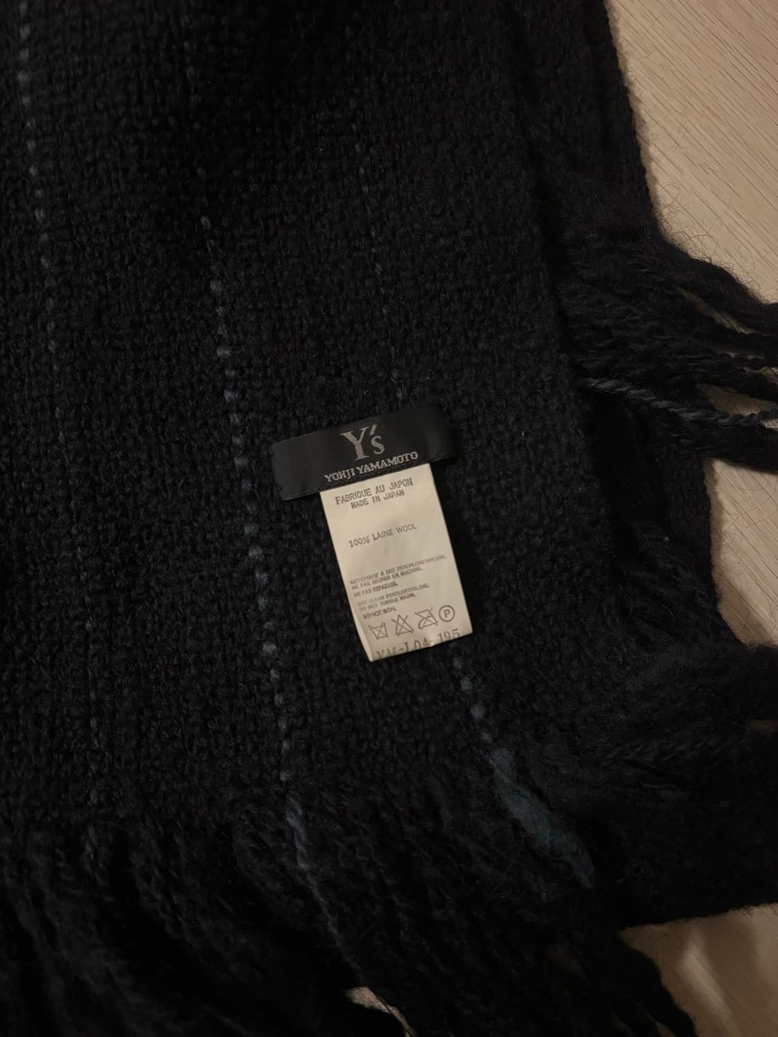 요지야마모토 머플러 상품이미지3