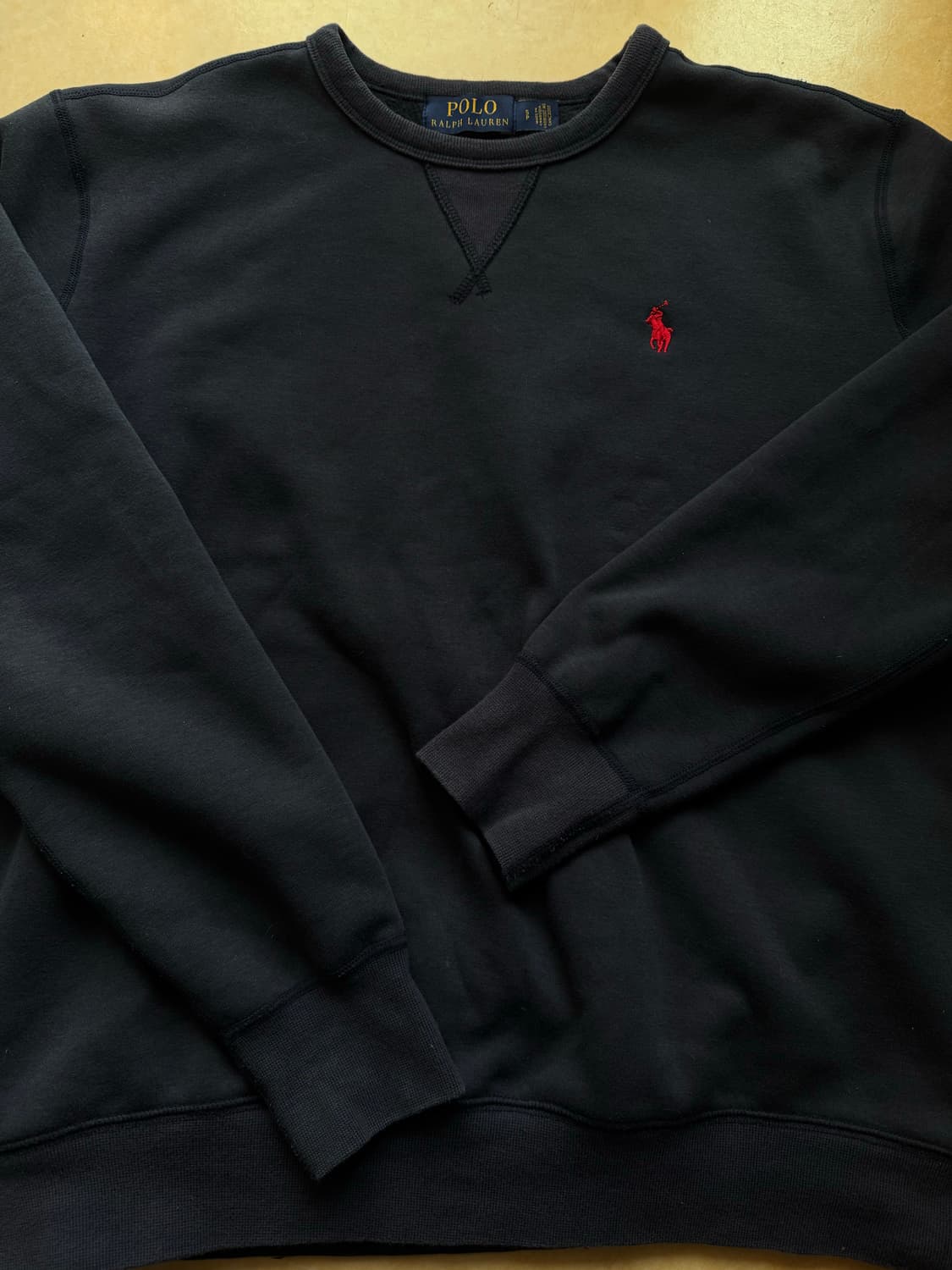 폴로 기모 맨투맨 S 상품이미지1