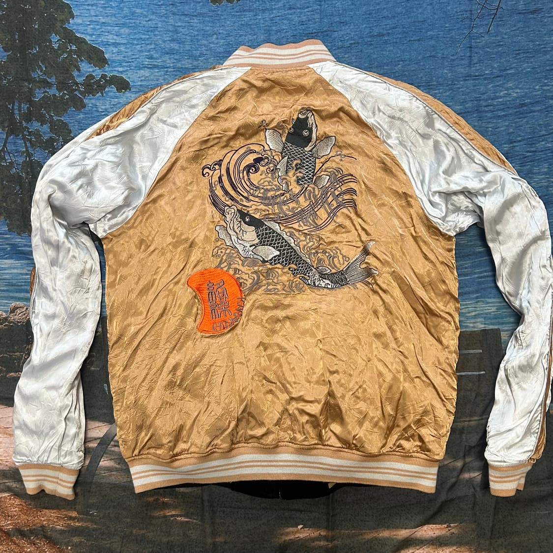 Japan Karakuri Reversible velvet Sukajan 상품이미지6