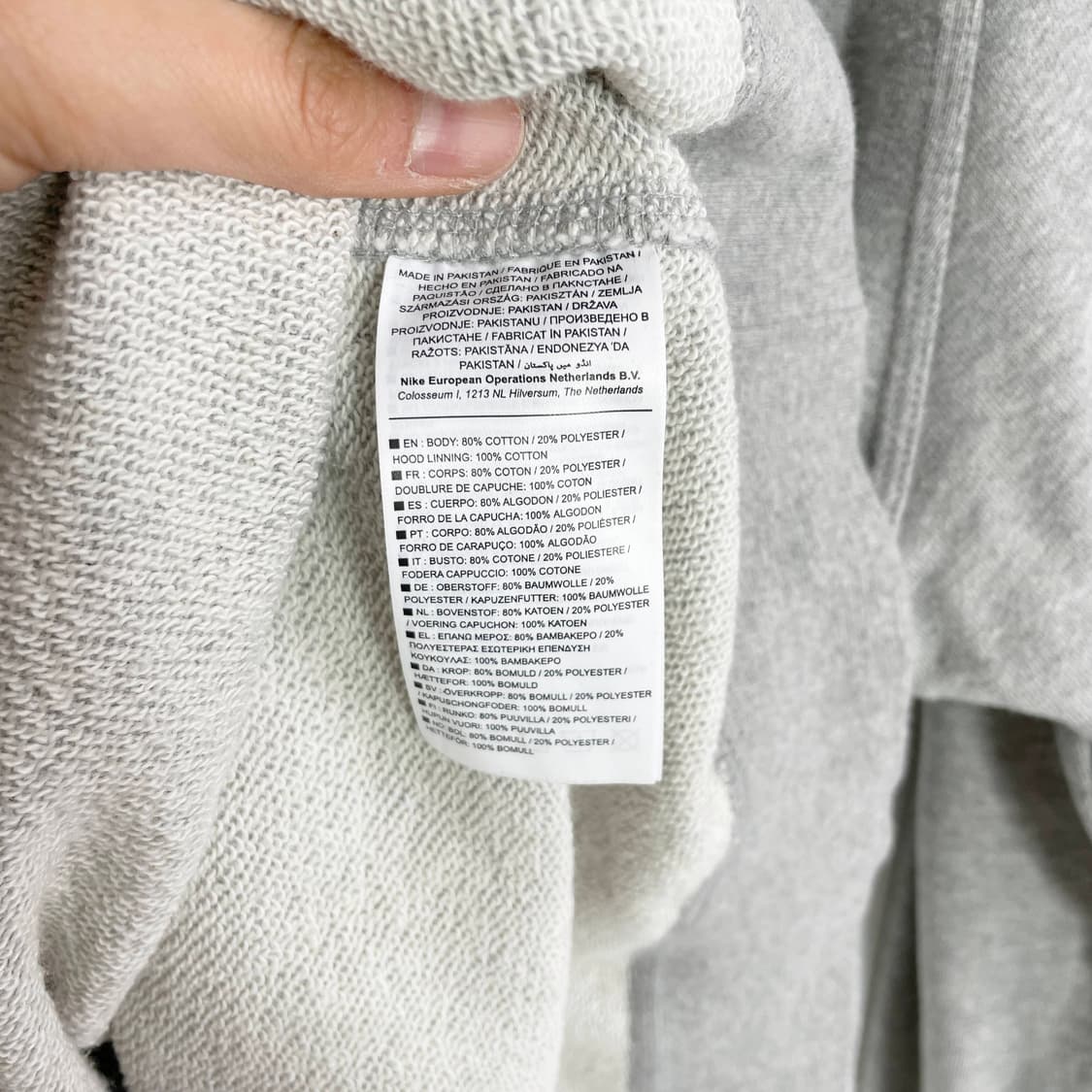 D2 나이키 스우시 로고 자수 맨투맨 L사이즈 상품이미지6