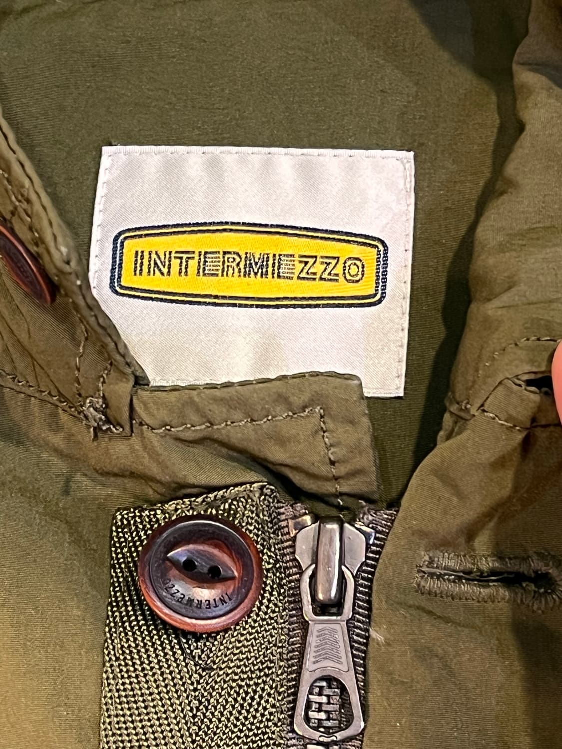 인터메조 패디드 집업 자켓 (한국제) 상품이미지5