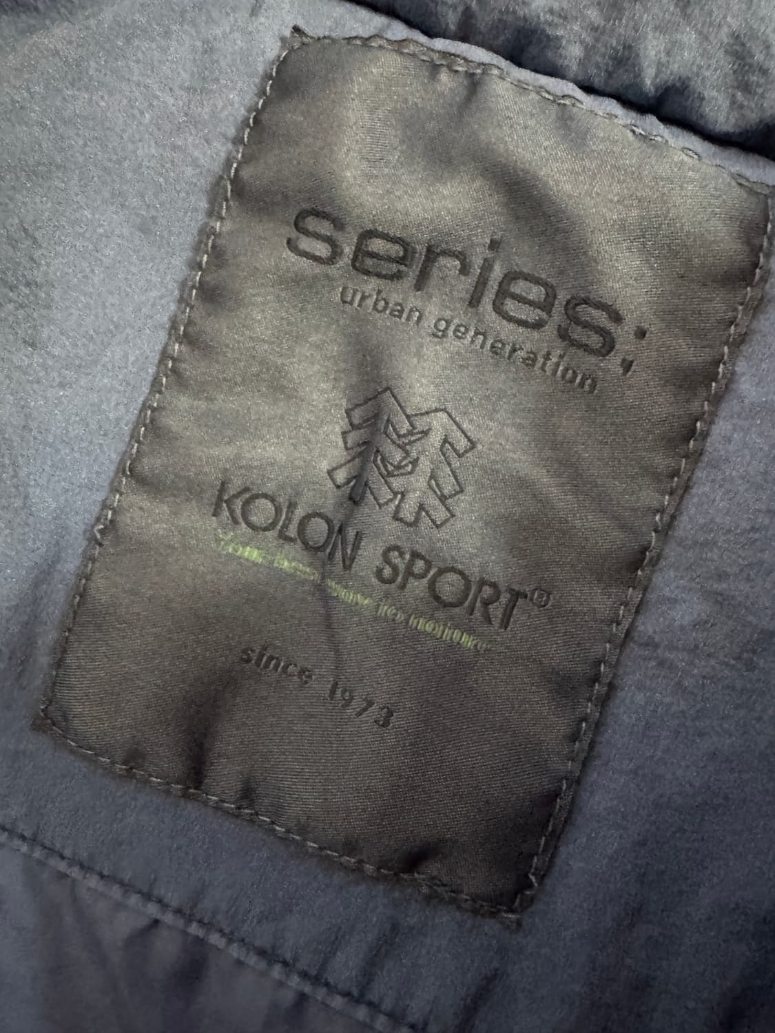 시리즈 X 코오롱 경량 패딩 퀄팅 자켓 S 상품이미지3