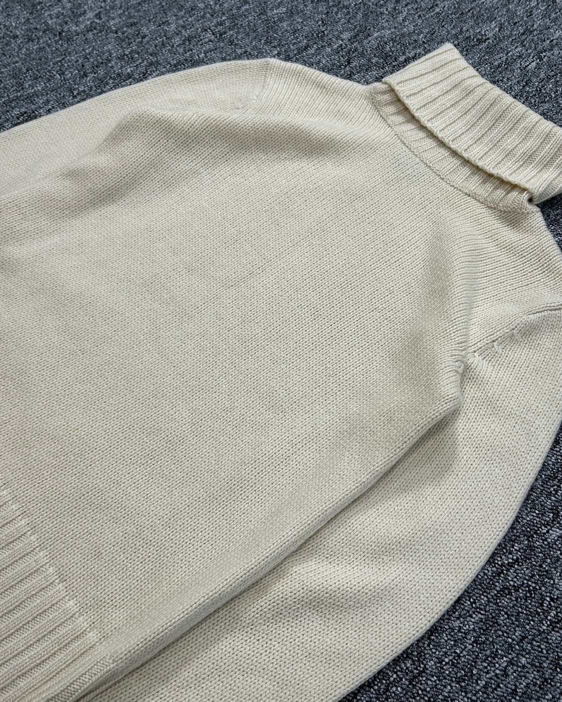 랄프로렌 아이보리 폴라 니트  상품이미지2