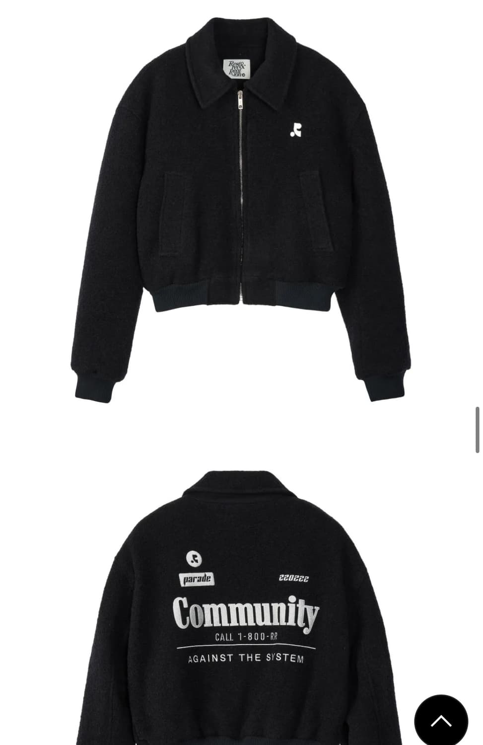 레스트앤레크레이션 RR COMMUNITY BOMBER JACKET 상품이미지4