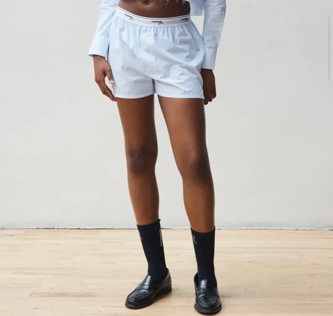 Homme girls 복서 쇼츠 스카이블루 s 상품이미지2