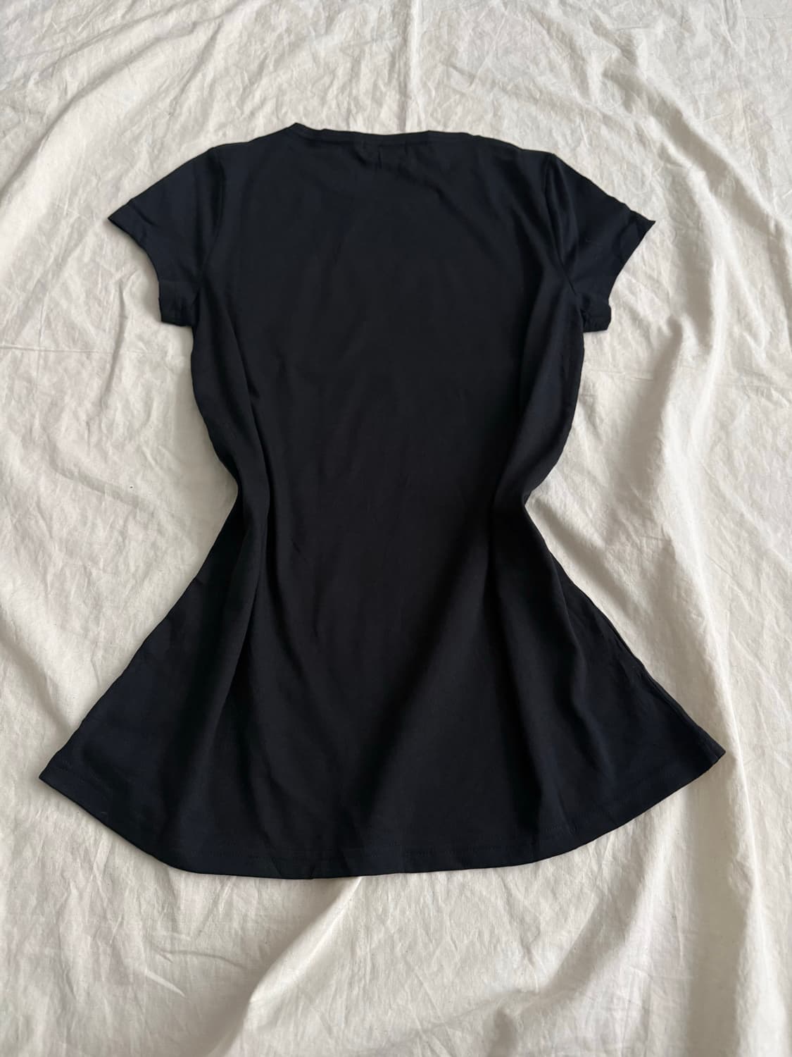 산리오 헬로키티 블랙 반팔탑(새상품) 상품이미지4