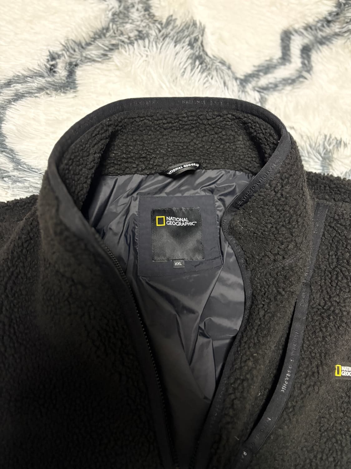 내셔널지오그래픽 뽀글이 플리스 점퍼 XXL 상품이미지3