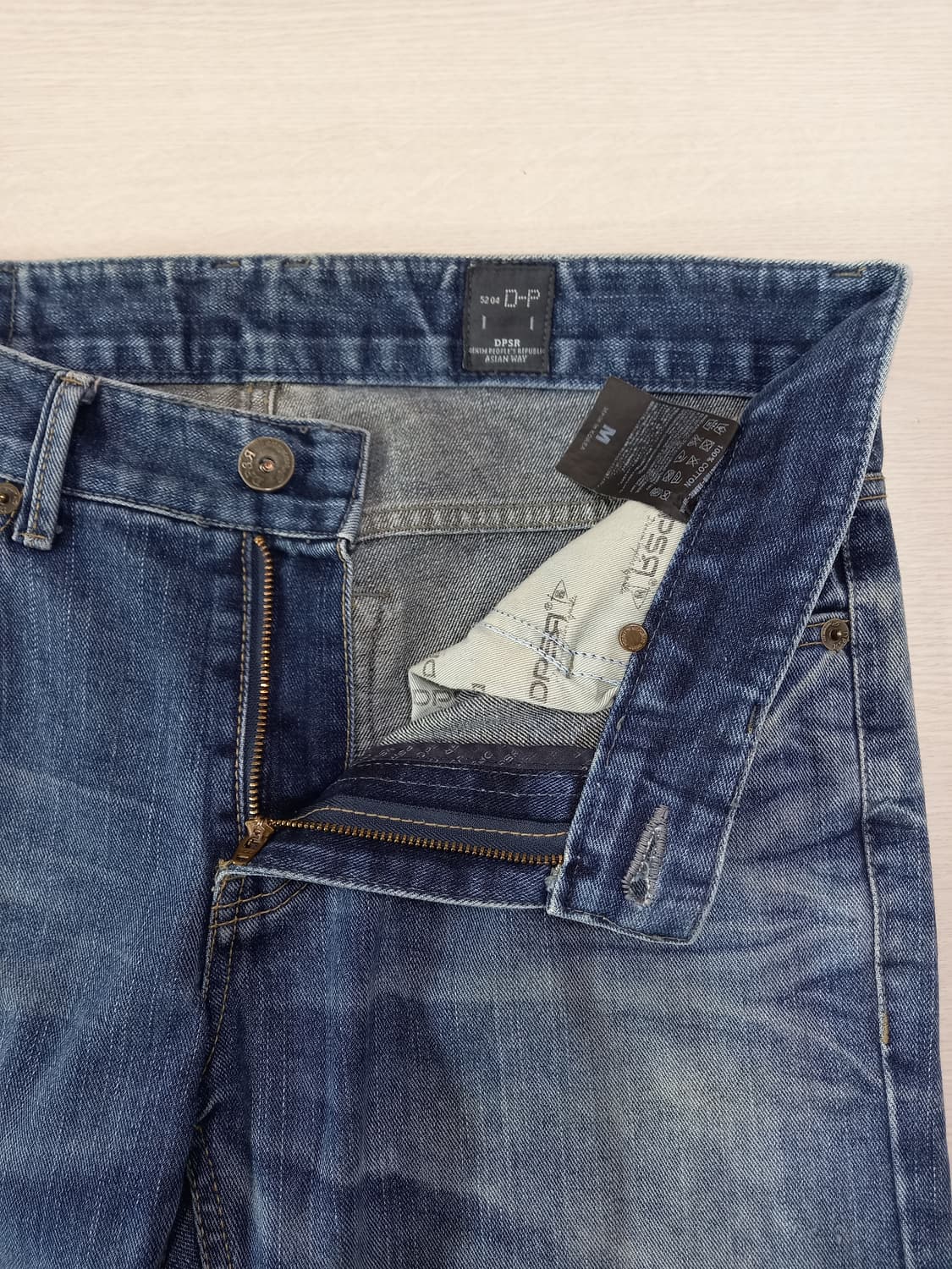 33 DPSR Kor 데미지워싱 슬림일자진 33-420 상품이미지7