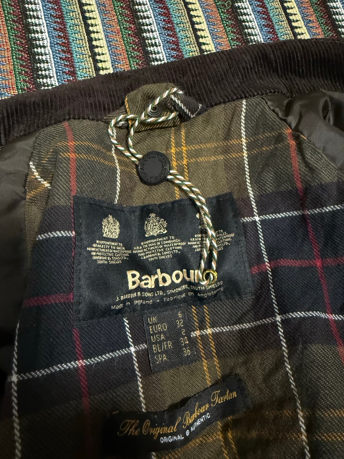 바버 왁스 자켓 상품이미지4