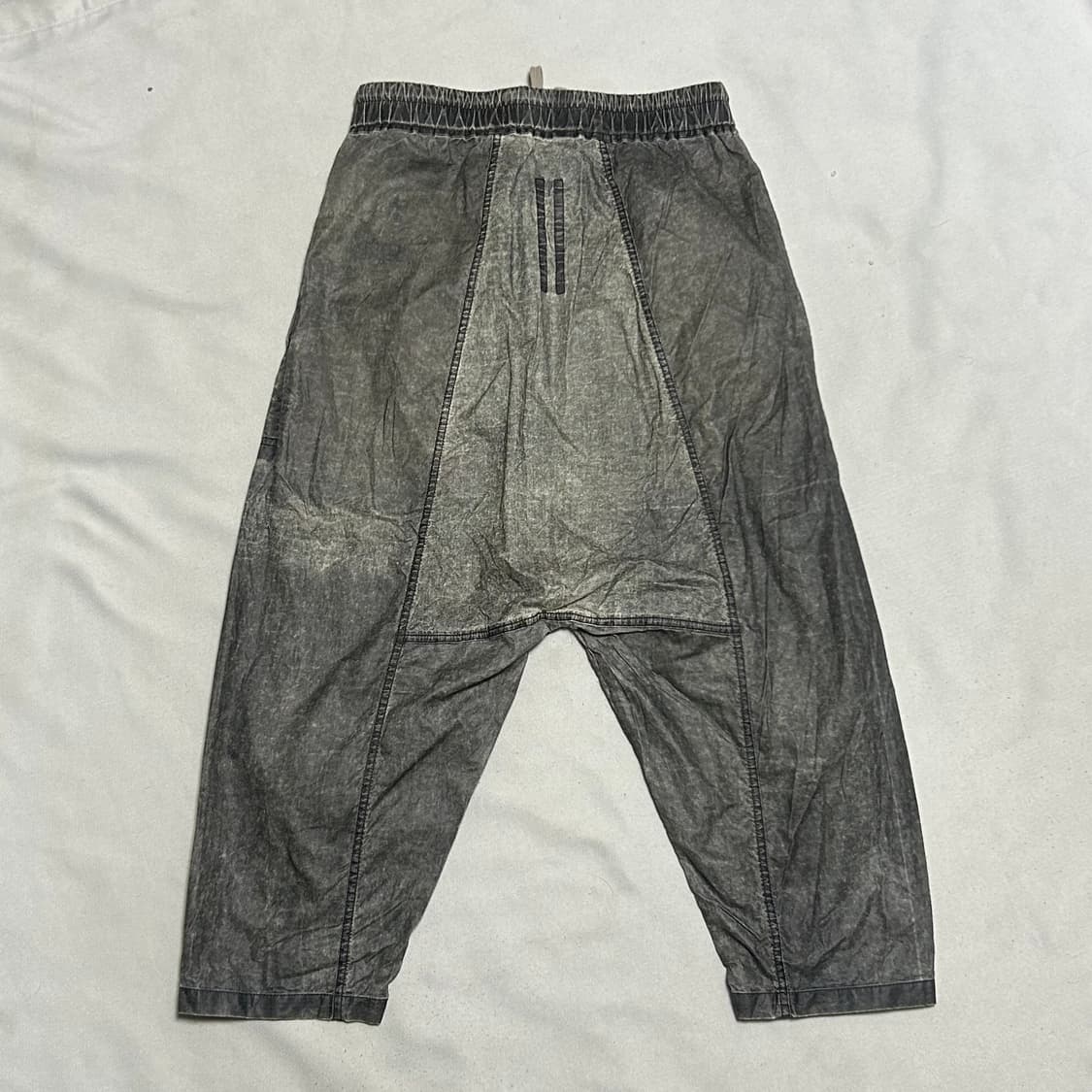 S 릭오웬스 다크쉐도우 17ss 로우 크로치 크롭 배기 팬츠 상품이미지3