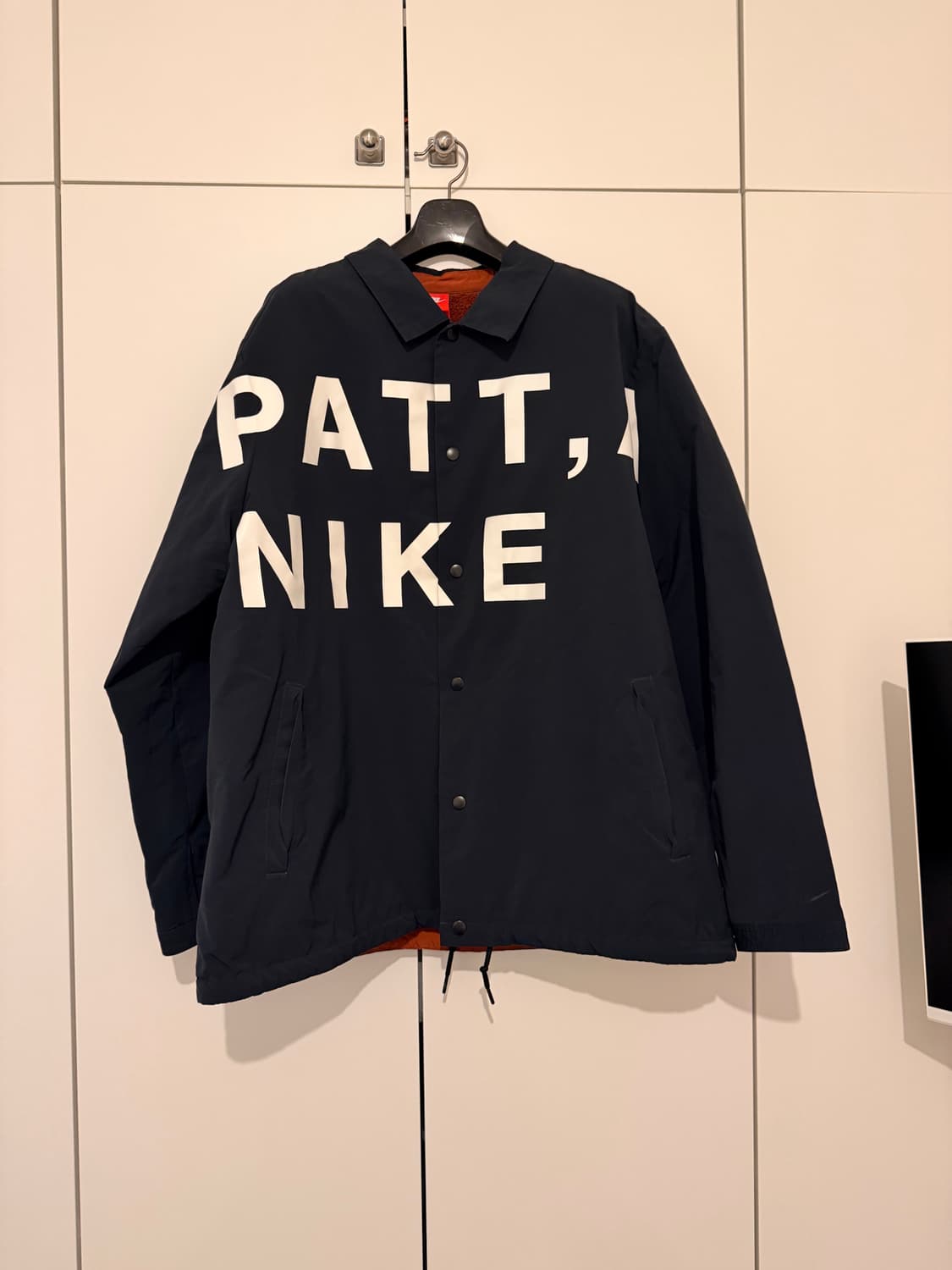 나이키 PATTA 코치 자켓 XL 네이비 상품이미지1