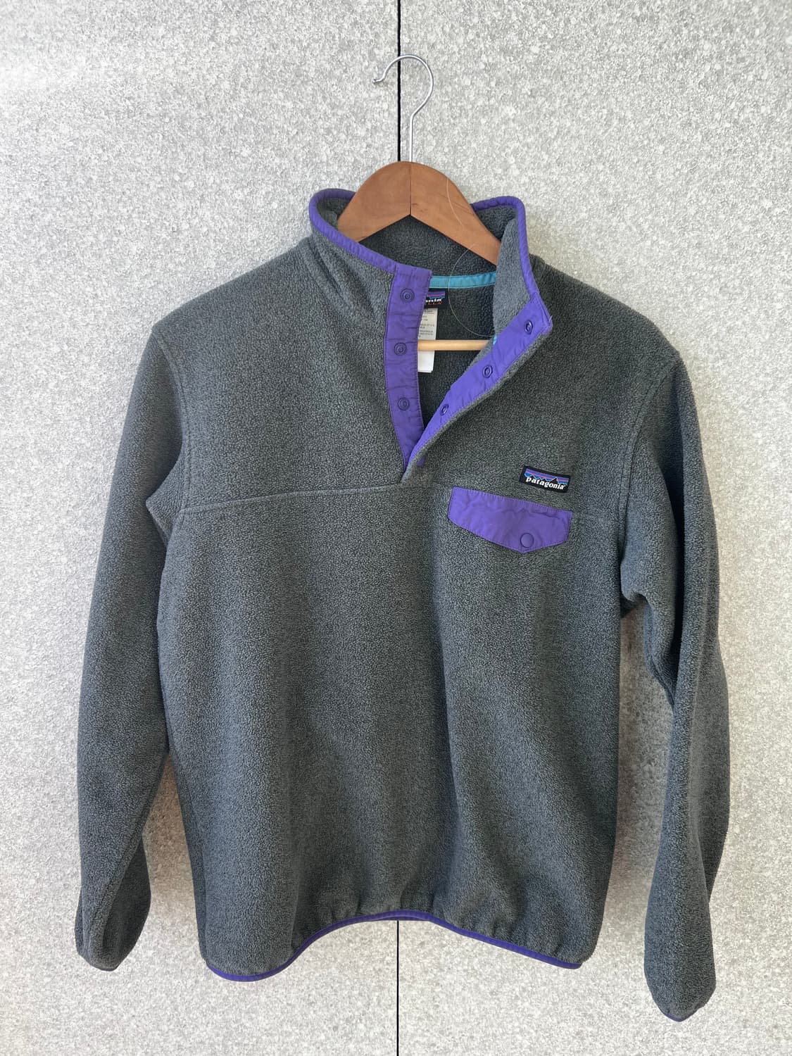 빈티지 파타고니아 신칠라 스냅티 플리스 니켈 퍼플 상품이미지1