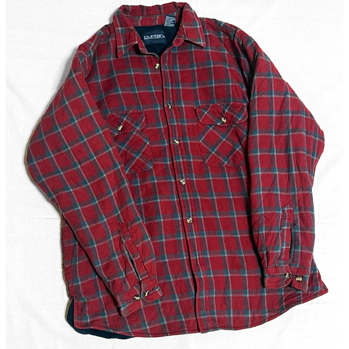 빈티지 기모셔츠자켓 상품이미지1