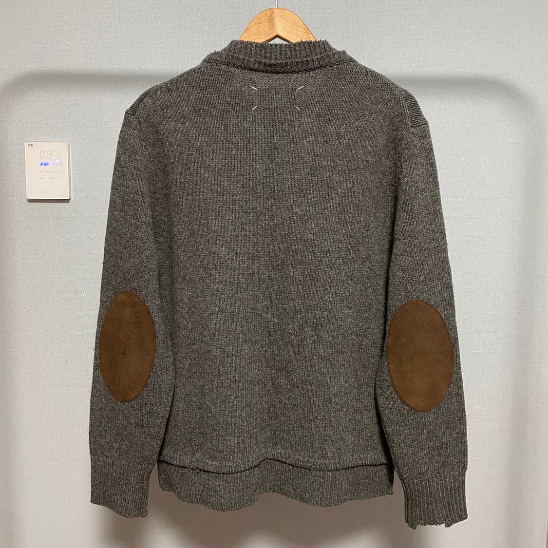 [M] 마르지엘라 스티치 엘보 패치 니트 스웨터 상품이미지2