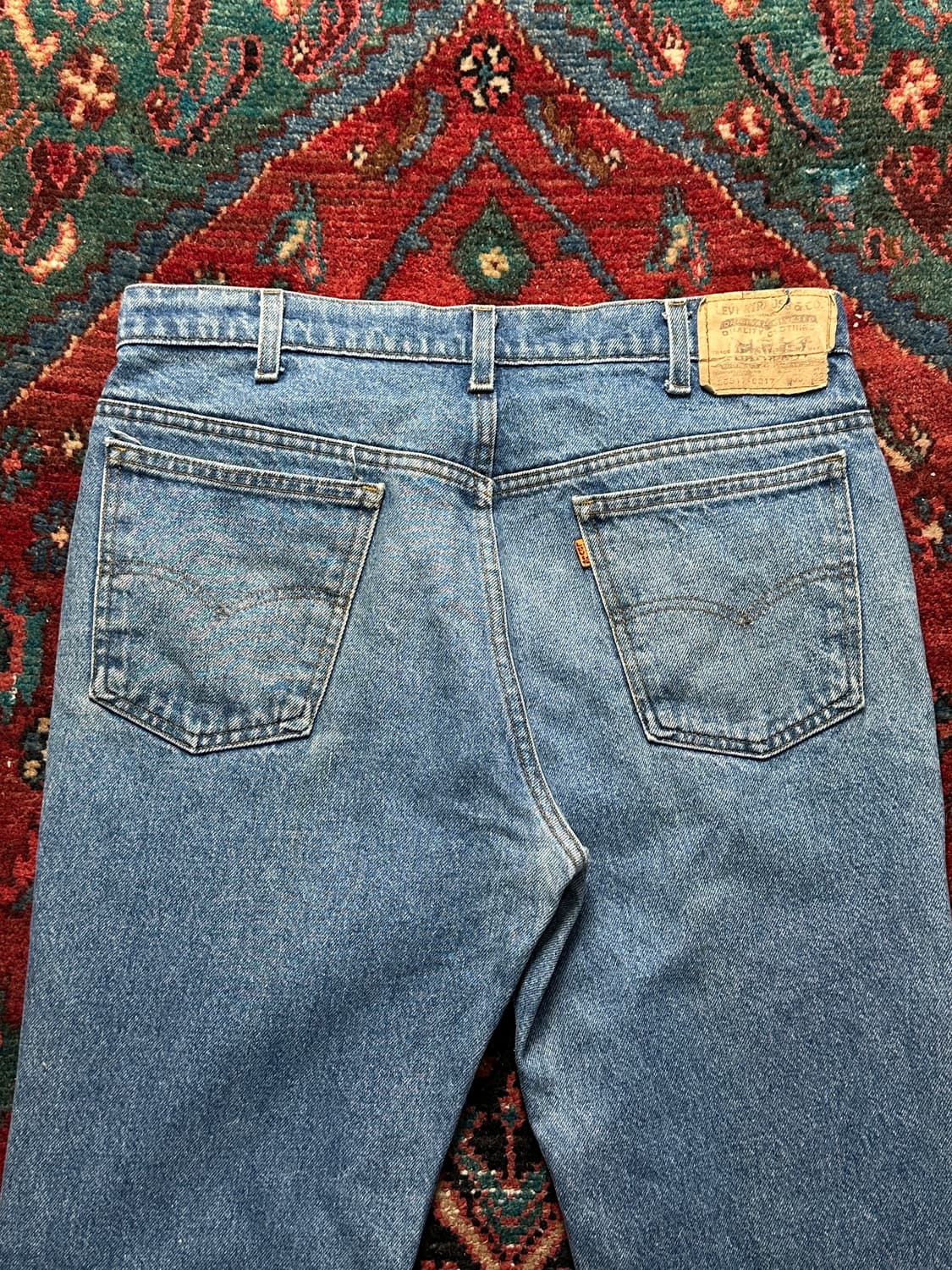 80's USA Made 빈티지 리바이스 517 부츠컷 상품이미지6