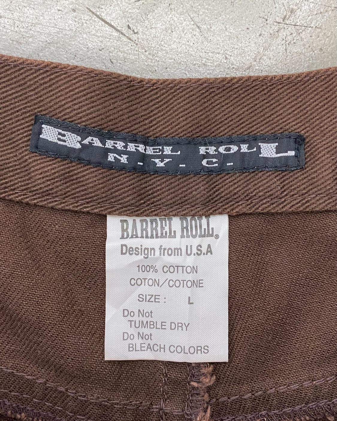 Barrel Roll N.Y.C 스케이터 오버 팬츠 상품이미지8