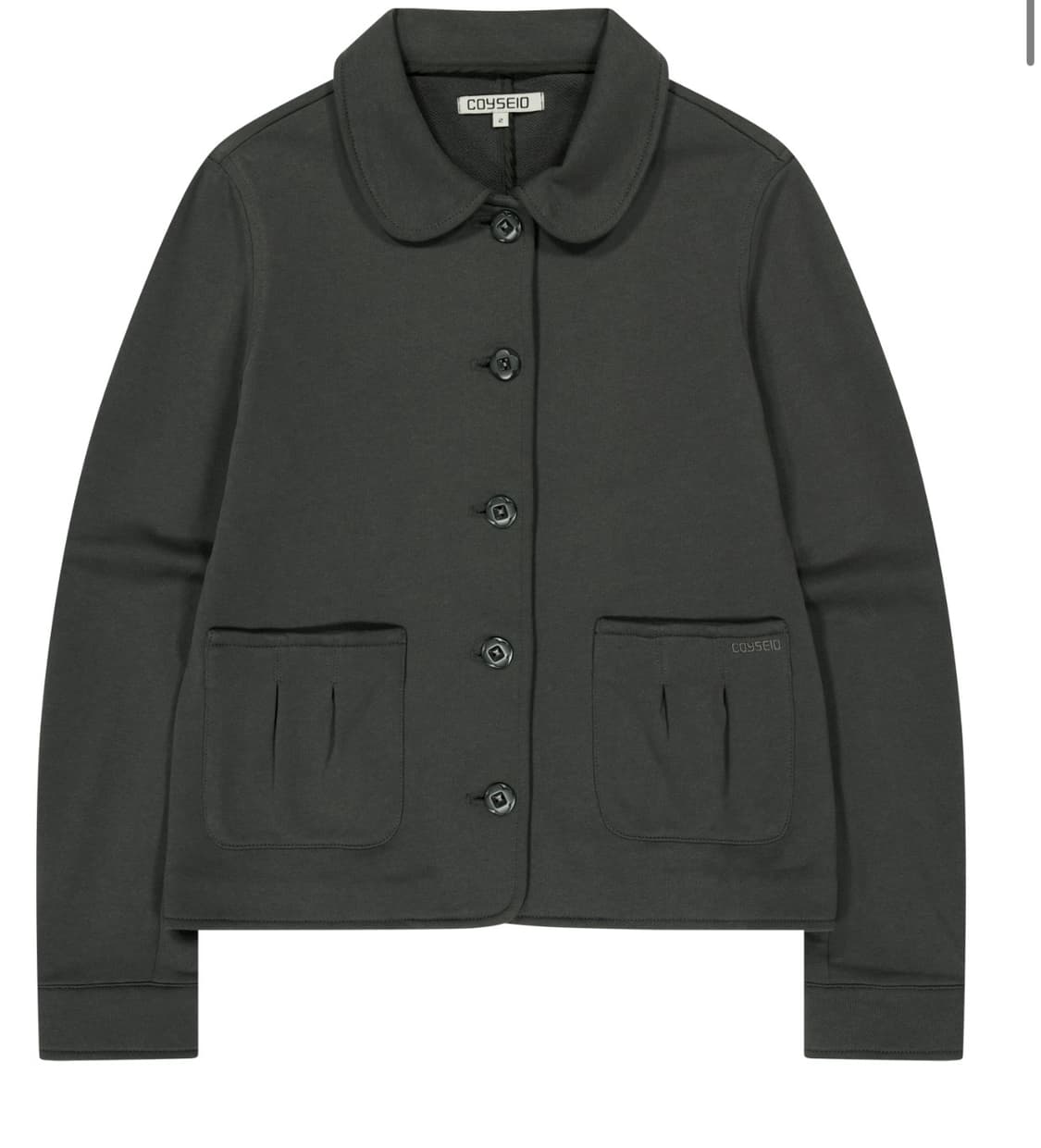 코이세이오 cozy sweat jacket 차콜 2 상품이미지1